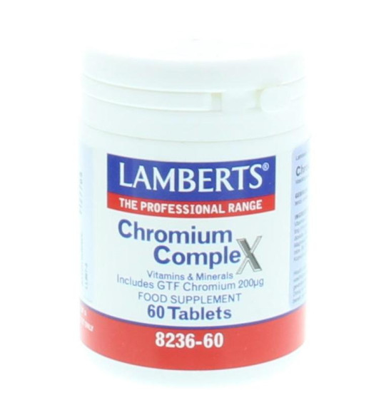 Chroom complex van Lamberts : 60 tabletten
