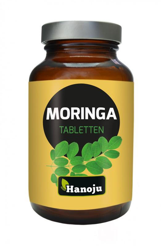 Moringa oleifera heelblad 500 mg van Hanoju : 180 tabletten
