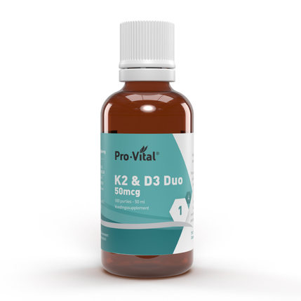 Vitamine K2 en D3 vloeibaar  van Pro-Vital