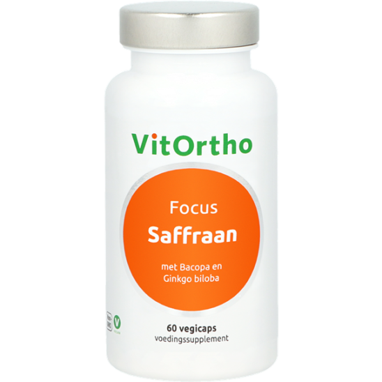 Saffraan Focus van VithOrtho: 60 Vegicaps