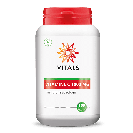 Vitamine C 1000 mg 100 tabletten van Vitals