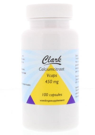 Calcium citraat 450 mg van Clark (100 vcaps)
