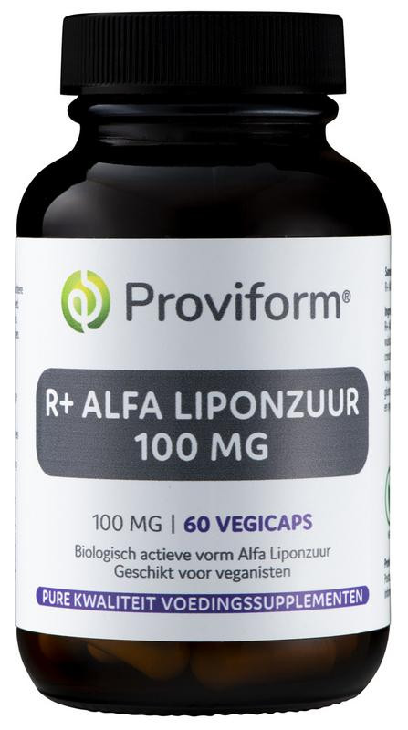 R+ Alfa liponzuur 100 mg van Proviform : 60 vcaps