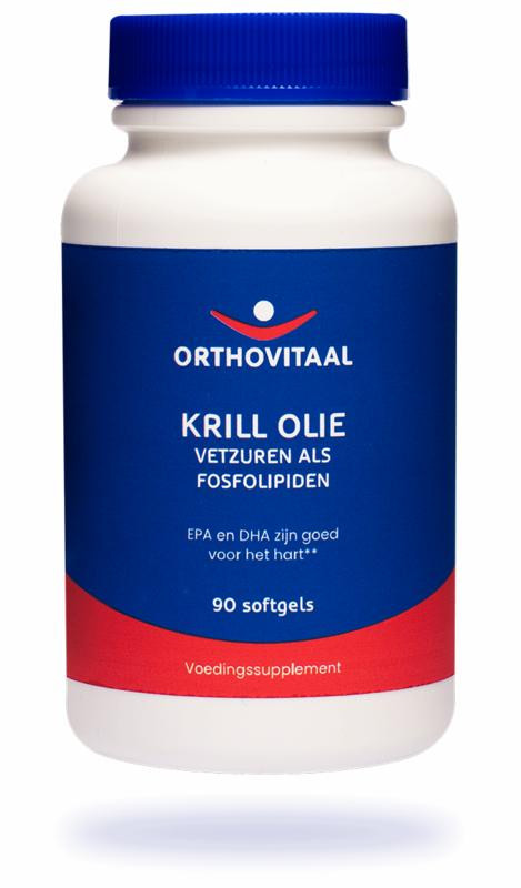 Krill olie 500 mg van Orthovitaal : 90 softgels