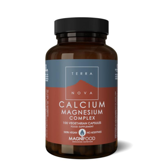 Calcium Magnesium 2:1 Complex (100 caps.) van Terranova