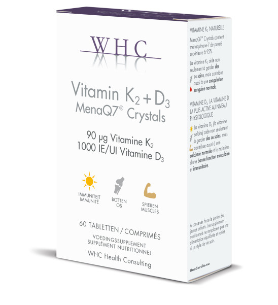 Vitamin K2+D3 van WHC Nutrogenics door VitaCijn
