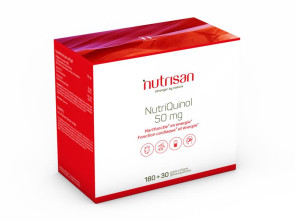 Nutriquinol 50 mg van Nutrisan : 180+30 softgels