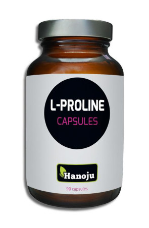 L-Proline 400 mg van Hanoju : 90 vcaps