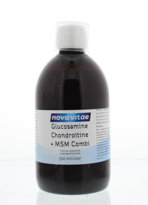 Glucosamine chondroitine MSM combi van Nova Vitae : 500 ml