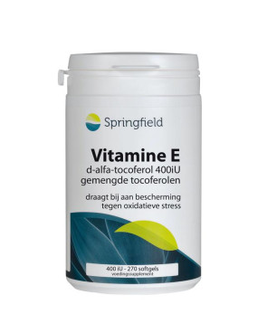 Vitamine E 400IE van Springfield : 270 softgels