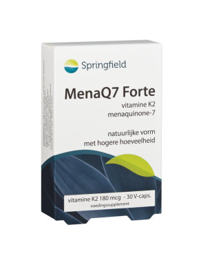 MenaQ7 Forte vitamine K2 180 mcg van Springfield : 30 vcaps