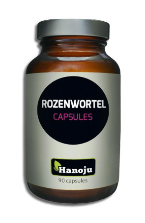 Rhodiola rozenwortel 3% Rosavin 400 mg van Hanoju : 90 capsules