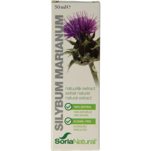 Silybum marianum extract van Soria Natural : 50ml