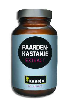 Paardenkastanje extract 300 mg van Hanoju : 60 capsules
