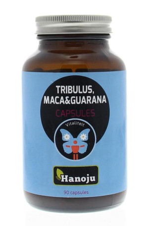 Tribulus maca guarana extract 450 mg van Hanoju : 90 vcaps