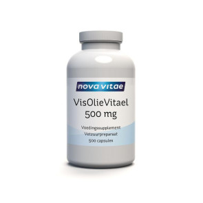 Visolie vitael 500 mg van Nova Vitae : 500 capsules