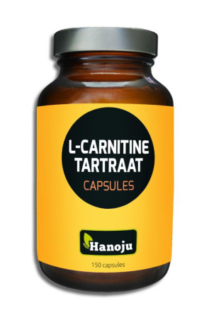 L-Carnitine & L-Tartraat van Hanoju : 150 vcaps