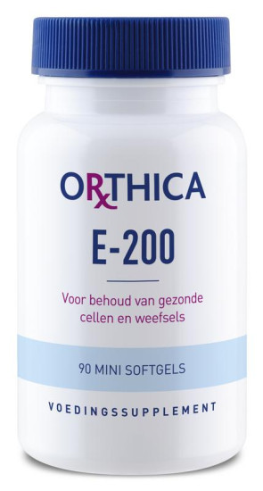 Vitamine E 200 van Orthica : 90 softgels