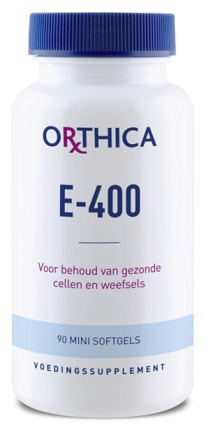 Vitamine E 400 van Orthica : 90 softgels
