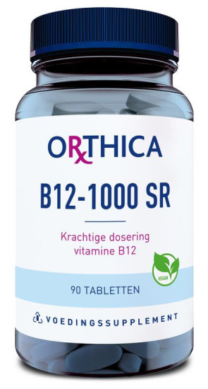 Vitamine B12 1000 SR van Orthica : 90 tabletten