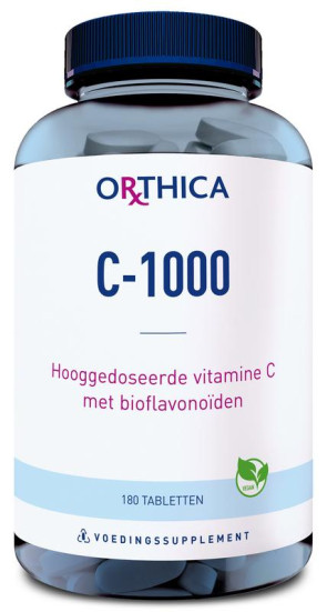 Vitamine C1000 van Orthica : 180 tabletten