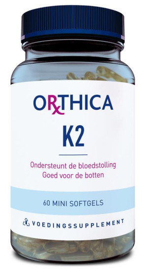Vitamine K2 45 mcg van Orthica : 60 capsules