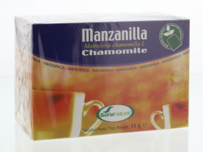 Manzanilla/kamille infusie van Soria Natural : 20 sachets