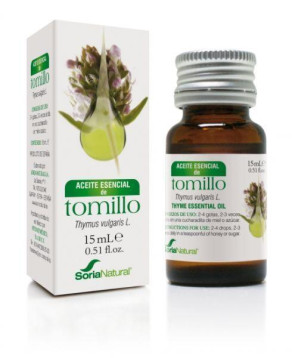 Thymus vulgaris essentiele olie van Soria Natural : 15ml