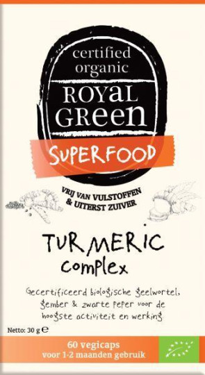 Turmeric complex van Royal Green : 60 vcaps