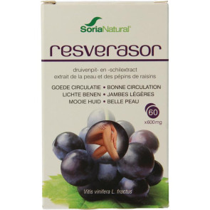 Resverasor 600mg van Soria Natural : 60 tabletten
