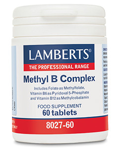 Methyl B complex van Lamberts : 60 tabletten