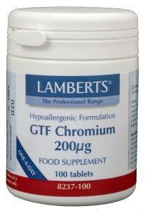 GTF chroom 200 van Lamberts : 100 tabletten
