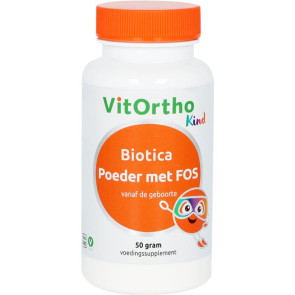 Probiotica junior poeder met FOS van Vitortho : 50 gram