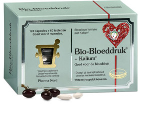 Bio bloeddruk & kalium 120 caps + 60 tabletten van Pharma Nord : 180 tabletten