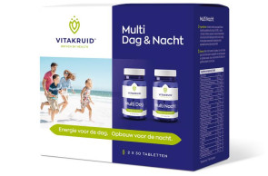 Multi dag & nacht 2 x 30 tabletten van Vitakruid 