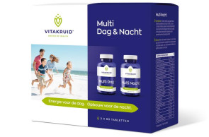Multi dag & nacht 2 x 90 tabletten van Vitakruid : 180 tabletten