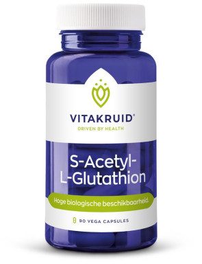 S-Acetyl-L-Glutathion van Vitakruid : 90 vcaps