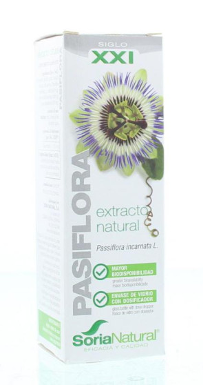 Passiflora incarnata XXI extract van Soria Natural : 50ml