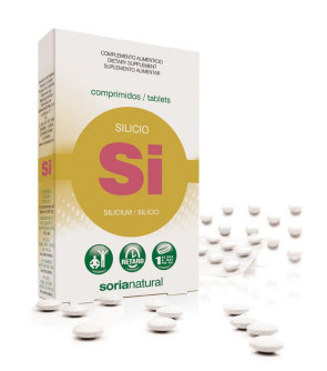 Silicium retard 15 mg van Soria Natural : 24 tabletten