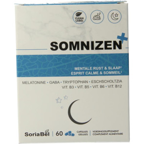 Somnizen plus met escholtzia van Soriabel : 60 tabletten