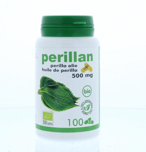 Perillan perilla olie 500 mg bio van Soriabel : 100 tabletten