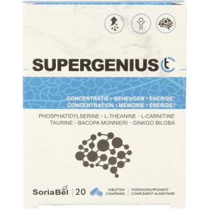 Supergenius CT van Soriabel : 20 tabletten