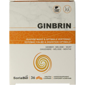 Ginbrin van Soriabel : 36 tabletten