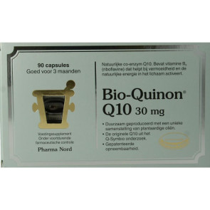 Bio quinon Q10 30mg van Pharma Nord : 90 tabletten