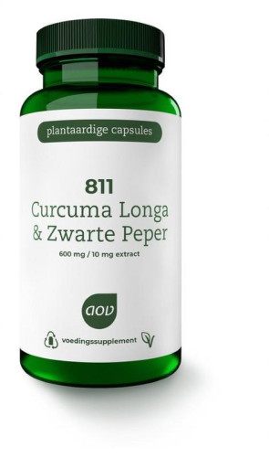 811 Curcuma longa zwarte peper van AOV : 60 capsules