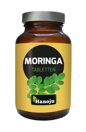 Moringa oleifera heelblad 500 mg van Hanoju : 600 tabletten