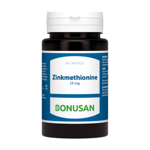 Bonusan Zinkmethionine 15 mg capsules