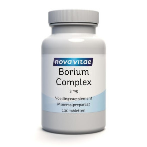 Borium Complex 3 mg van Nova Vitae