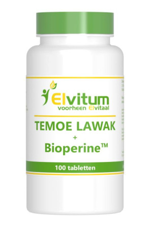Temoe lawak geelwortel van Elvitaal : 100 tabletten