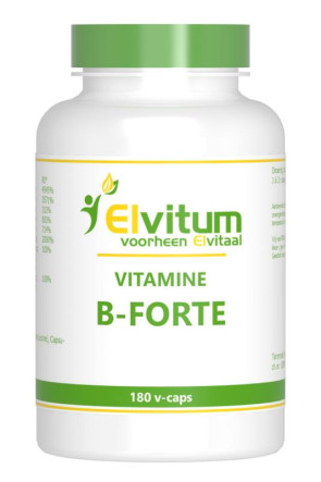 Vitamine B-forte gistvrij van Elvitaal : 180 vcaps